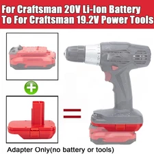 Battery Adapter For Craftsman 20V Lithium Battery For Craftsman 19.2V Tools US