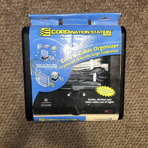 Leap CORDination Station Pro Surge Suppressor & Cord Organizer Black (no rings) - Bild 2 von 4