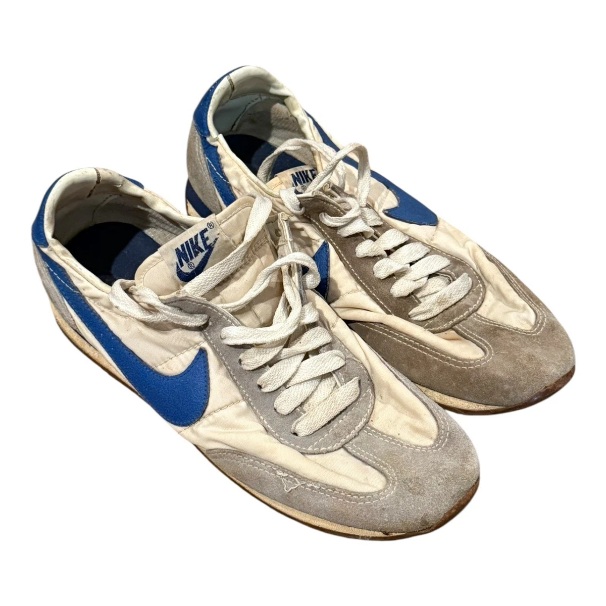 Vintage Nike Oceania Sail White Sneakers Size 7 Athletic OG Runners Thailand Nike Mens Oceania NM Athletic Running Shoes Blue White Size  main image 4
