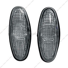 Pair Clear Lens Side Marker Lamps For HOLDEN COMMODORE VS VT VX VU WH 1995-2002