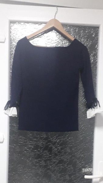 Women China Sweater Navy Viscose M