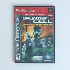 Splinter Cell: Pandora Tomorrow (PlayStation 2, Greatest Hits) Complete, Unteste