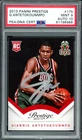 Giannis Antetokounmpo Auto 2013 Panini Prestige RC 175 Bucks PSA 9 Sig 10 DNA