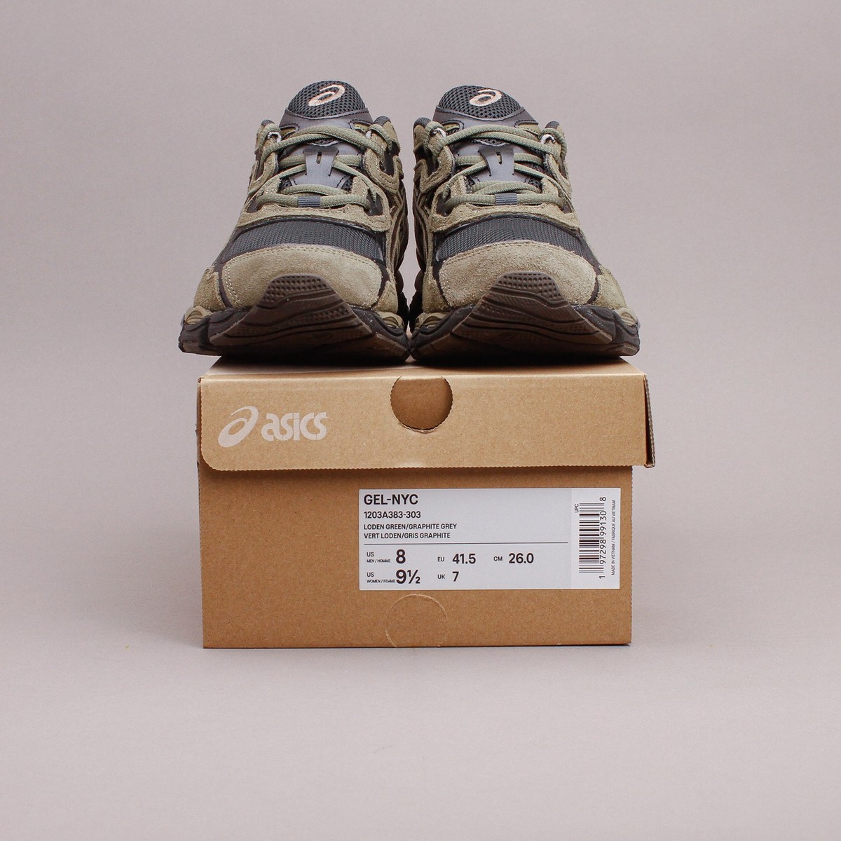 Asics Sportstyle Gel-NYC Loden Green Graphite Grey Lifestyle Shoes