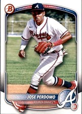 2025 BOWMAN - PROSPECTS JOSE PERDOMO ATLANTA BRAVES #BP-106