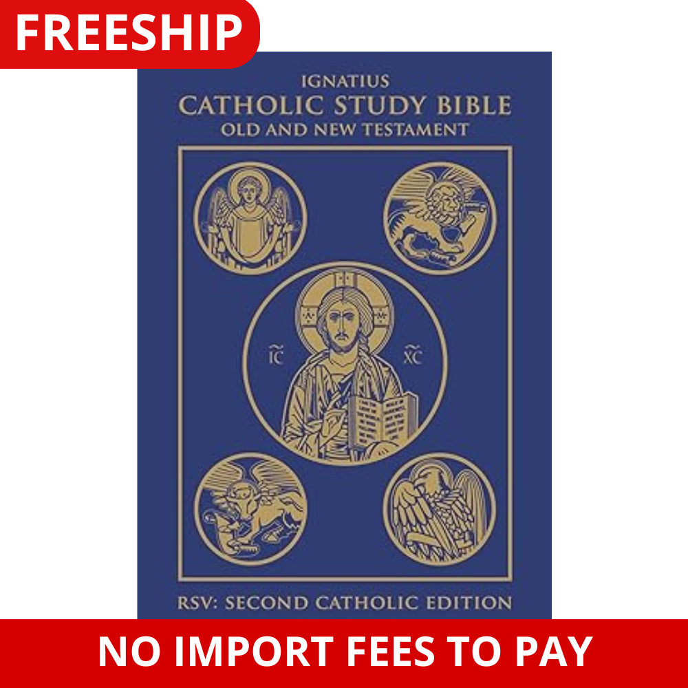 Ignatius Catholic Study Bible: Old and New Testaments Hardcover by Scott Hahn