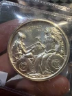 PAN AMERICAN BUFFALO INDIAN 2 OZ .999 FINE SILVER ROUND INTAGLIO MINT High Relif