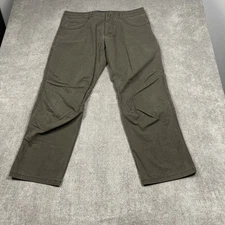 KUHL Revolvr Pants Mens 36x30 Brown Vintage Patina Dye 5 Pocket Work Outdoor