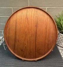 Vintage MCM Danish Modern Teak Serving Tray 14” Frantz V. Danmark ~ Denmark