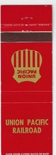 Vintage Matchbook Cover Union Pacific Railroad RR Get the right connection