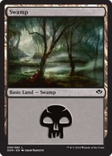 Swamp (39) 039/082 Lightly Played DDN Duel Decks: Speed vs. Cunning MTG Magic