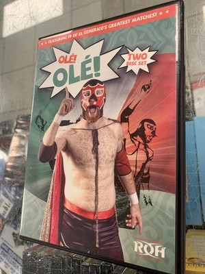 Olé! Olé! Two Disc Set ROH Ring of Honor DVD Good Condition 2012 Region 1 NTSC