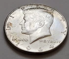 1964 John F Kennedy Half Dollar 90% Silver 50c         (X20)