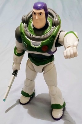 2021 Disney Pixar Talking Buzz Lightyear 12 Inch Action Figure  30 Phrase Works