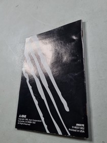 Fight For Life (Atari Jaguar) Instruction Manual Only Authentic Original