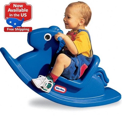 Little Tikes Rocking Horse Blue - Blue