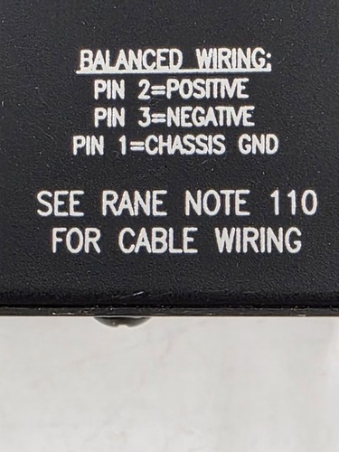 Rane AC22B Aktive Frequenzweiche - Bild 9 von 11