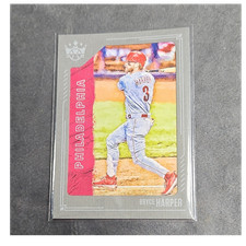 Panini 2021 Diamond Kings Bryce Harper Gray Framed #85 Philadelphia Phillies MLB