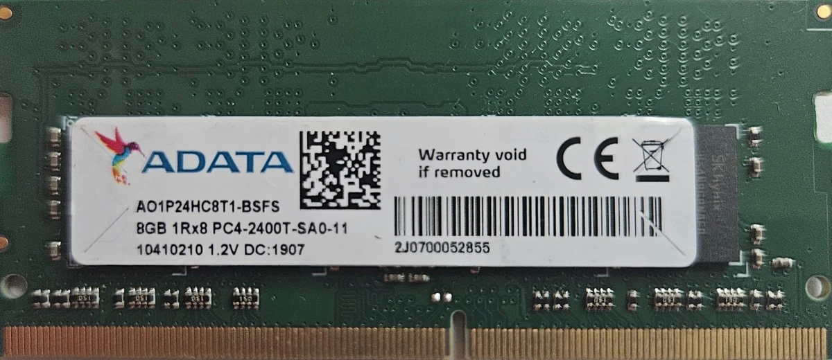 ADATA DDR4 SDRAM 8 GB Capacity per Module Memory (RAM) for sale | eBay