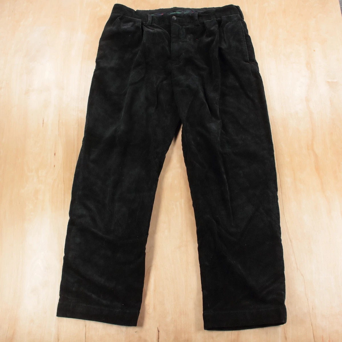 Polo Ralph Lauren Corduroy Black Pants for Men for sale | eBay