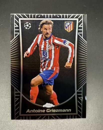 Antoine Griezmann 2024-25 Topps Chrome UEFA Shadow Etch #SE-5 -A