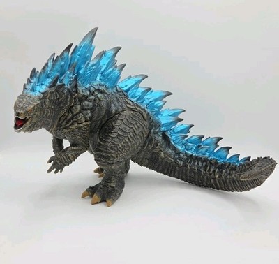 Godzilla King of the Monster Blue Fin Gojira Kaiju Action Figure 12''x9'' Toy 