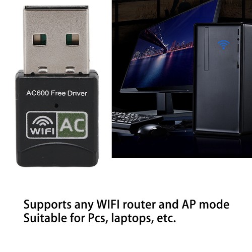 USB-WLAN-Adapter 2 4 G 5 8 G Dualband-Wireless-Netzwerkadapter Unterstützt - Bild 5 von 22