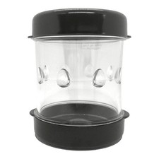 Plastic Egg Peeler Kitchen Tool Black Clear 3...