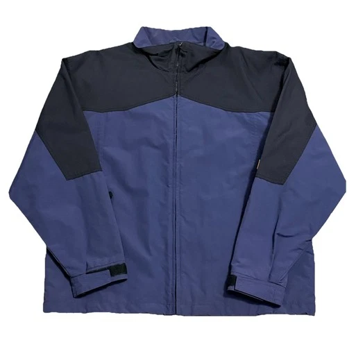 Vintage Northeast Outfitters Men’s M Blue Nylon WPF V60 Jacket Full Zip - product listing photo