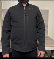 Milwaukee Toughshell Heated Jacket M12 Mod. 204B-20M Size Medium Color Black