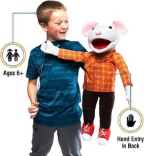 65 cm Full-Body Ventriloquist Puppet – Lightweight, Beginner Friendly