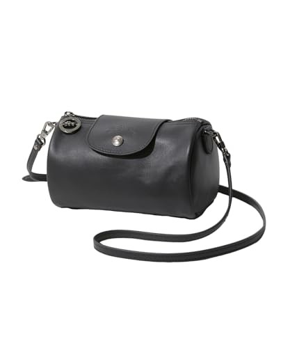 Longchamp Le Pliage Extra XS Leather Crossbody Bag (10255987) Black