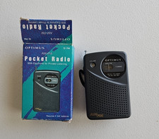 Radio Shack Optimus AM/FM Portable Pocket Radio  12-794 TESTED WORKING