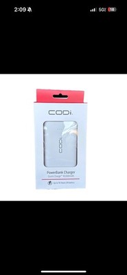 CODi Power Bank USB-C and USB-A ports