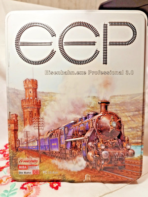EEP Eisenbahn.exe Professionell 3.0+Handbuch im Steelbook - Metallbox - PC-Game