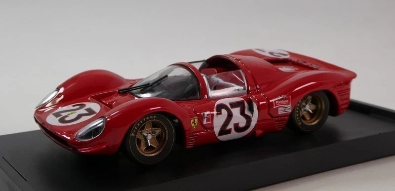 Brumm Ferrari 330 P4 Spyder #23 Bandini Amon winner 24h Daytona 1967 1/43 R658 - Immagine 2 di 3