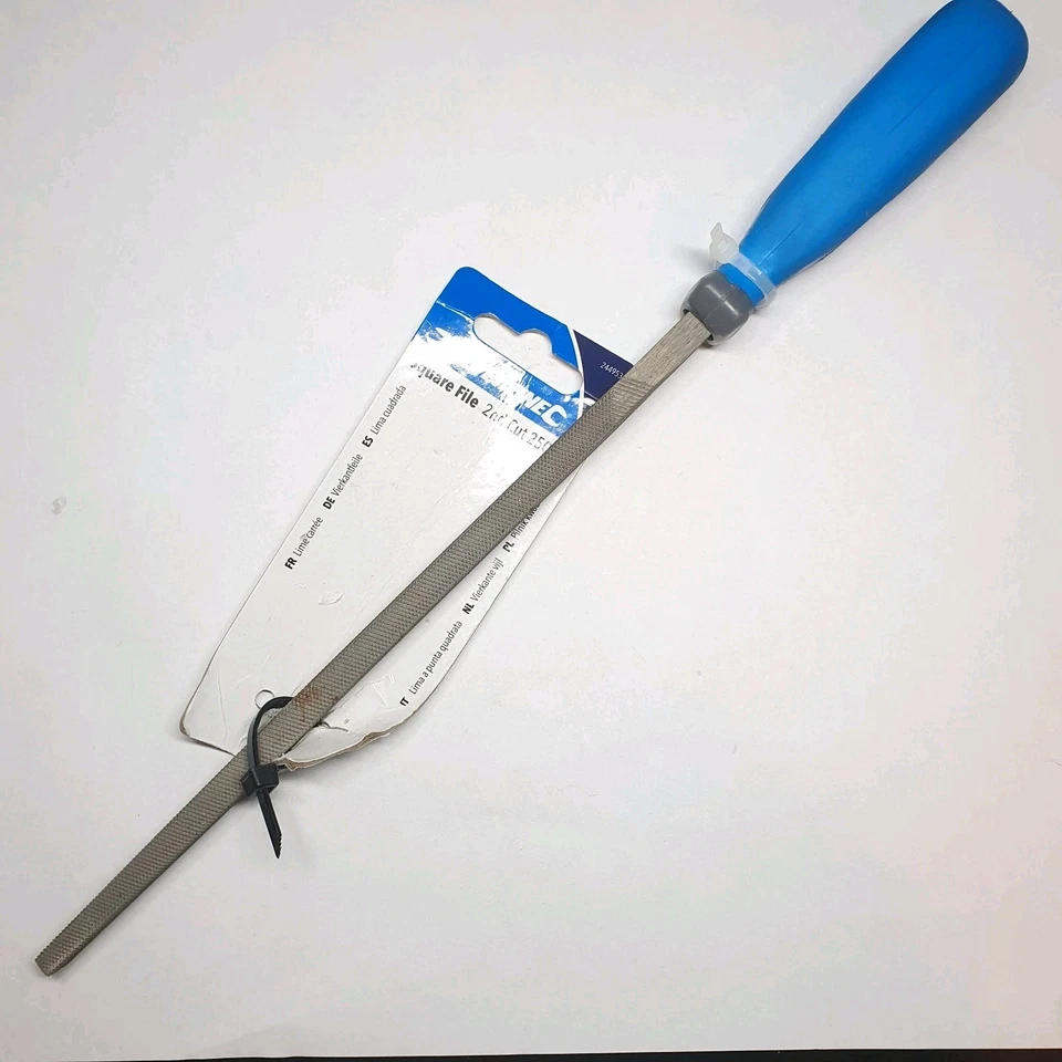 Silverline Square File 2nd Cut 250mm 244953 - Image 2 of 4