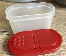 Gewürzzwerg Gewürzbehälter 120ml Streuer Rot Tupperware
