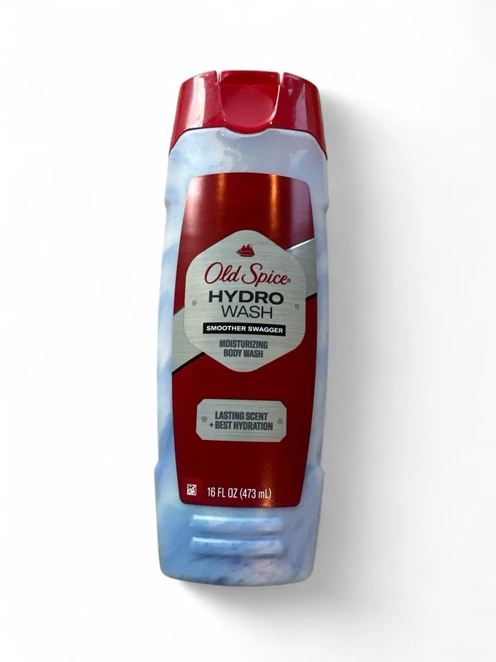 Paquete de 3 lavabos corporales hidratantes Old Spice Hydro Wash más suaves Swagger para hombres 16 oz Foto 2 de 3
