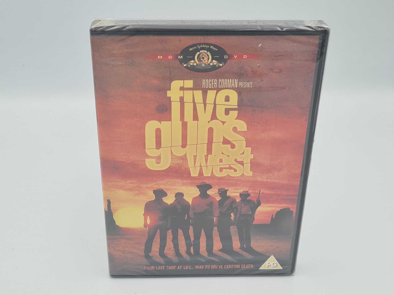 New & Sealed Five Guns West Dvd MGM Roger Corman