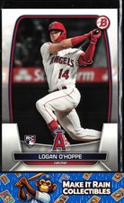 Logan O'Hoppe 2023 Bowman #39 Los Angeles Angels Rookie RC