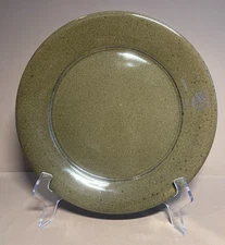 Jugtown Ware-North Carolina Southern Pottery-Dinner Plate V. Owens signed 2006