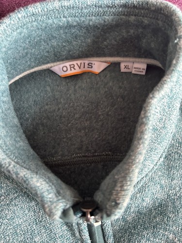 LOT-2 Orvis Outdoor Fleece Vests XL Unworn-NEW No Tags-MSRP 89$ Each-Nice - Picture 4 of 17