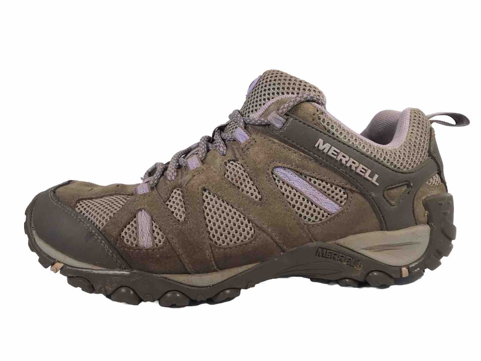Scarpe Merrell Alverstone da donna taglia 8 5 scarpe Brindle lavanda scarpe da trekking trail