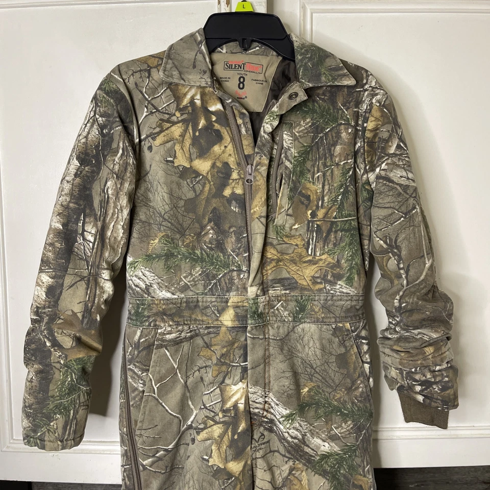 "Monos camuflados de piel silenciosa pelirroja juvenil talla 8 termolite piernas con dobladillo 26""" Foto 2 de 4