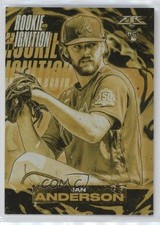 2021 Topps Fire Rookie Ignition Gold Minted Ian Anderson #RI-7 13kt
