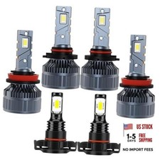 LED Bulbs Combo Compatible with for GMC SIERRA 1500 2500HD 3500HD 2007-2013
