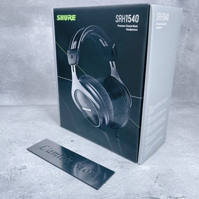 SHURE Premium Studio-Kopfhörer SRH1540 Schwarz Kabel abnehmbar Typ JP SRH 1540