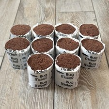 Vintage Brown Rug Maker 100 Virgin Wool Pre-Cut Latch Hook Yarn Lot of 10