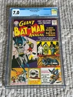 Batman Annual # 1 From 1961 1st Published Collection CGC Grade 7.0 Fin/Very Fine